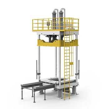 Below moving plate movable type trimming press machine